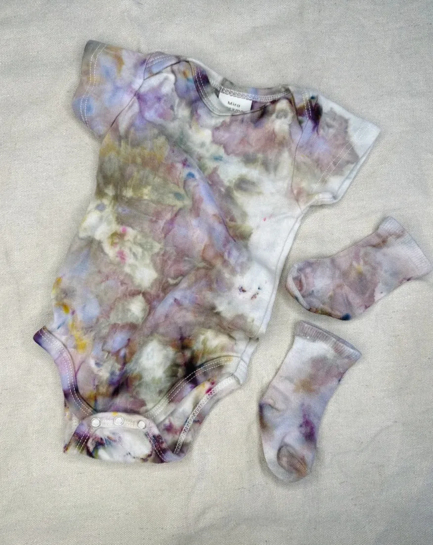 Hand Dyed Baby Onesie (9 colors)