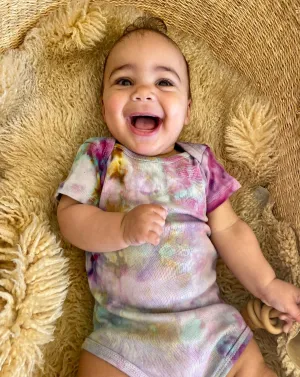 Hand Dyed Baby Onesie (9 colors)
