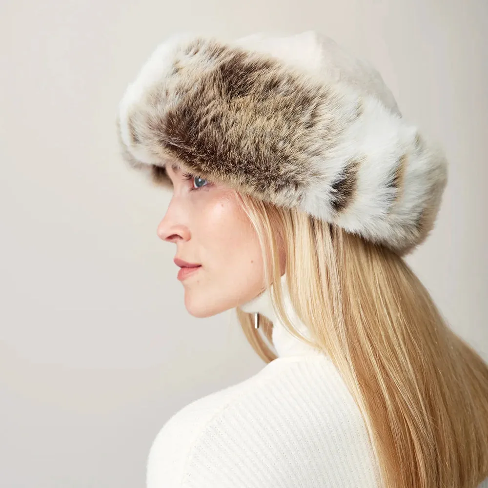 Helen Moore Faux Fur Winter Hat - Lynx