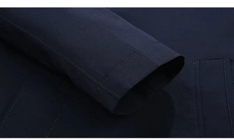 High-End Causal Trench Coat