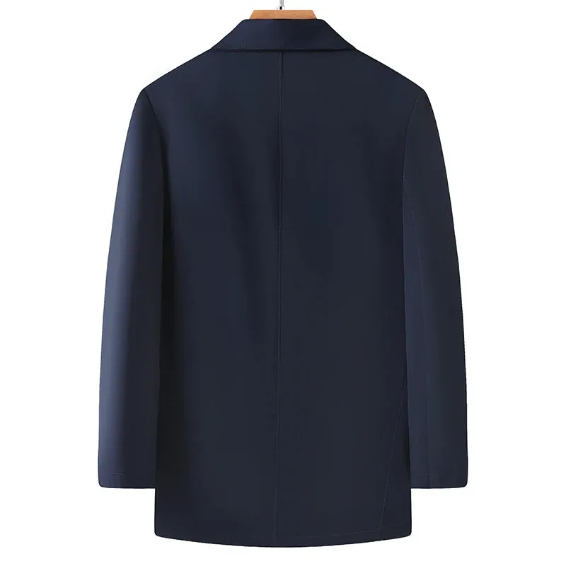 High-End Causal Trench Coat