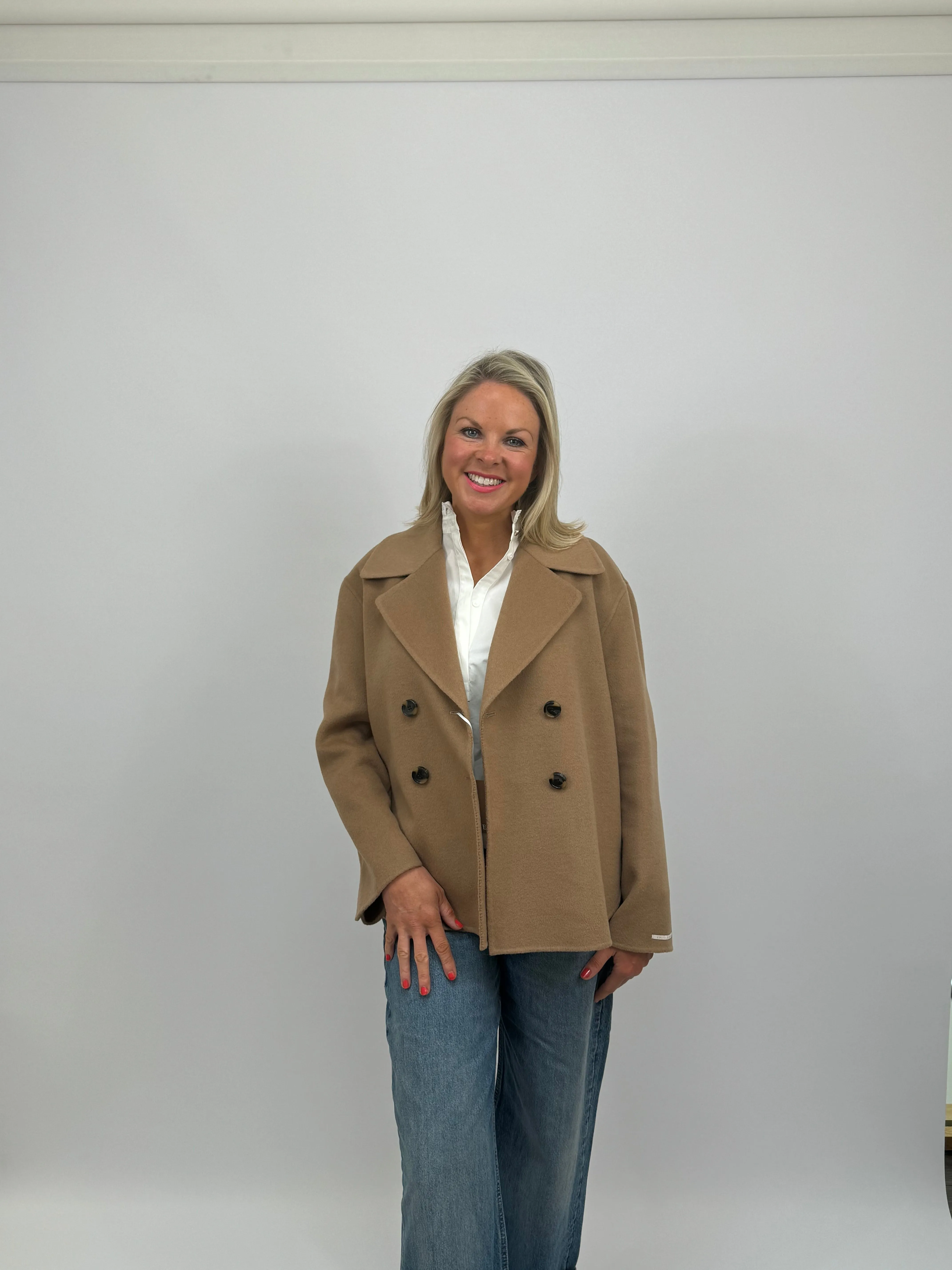 IBLUES Short Camel Coat