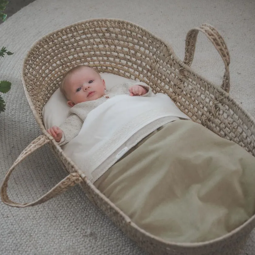 Koeka crib Blanket 75x100cm | Flannel Oddi Sage