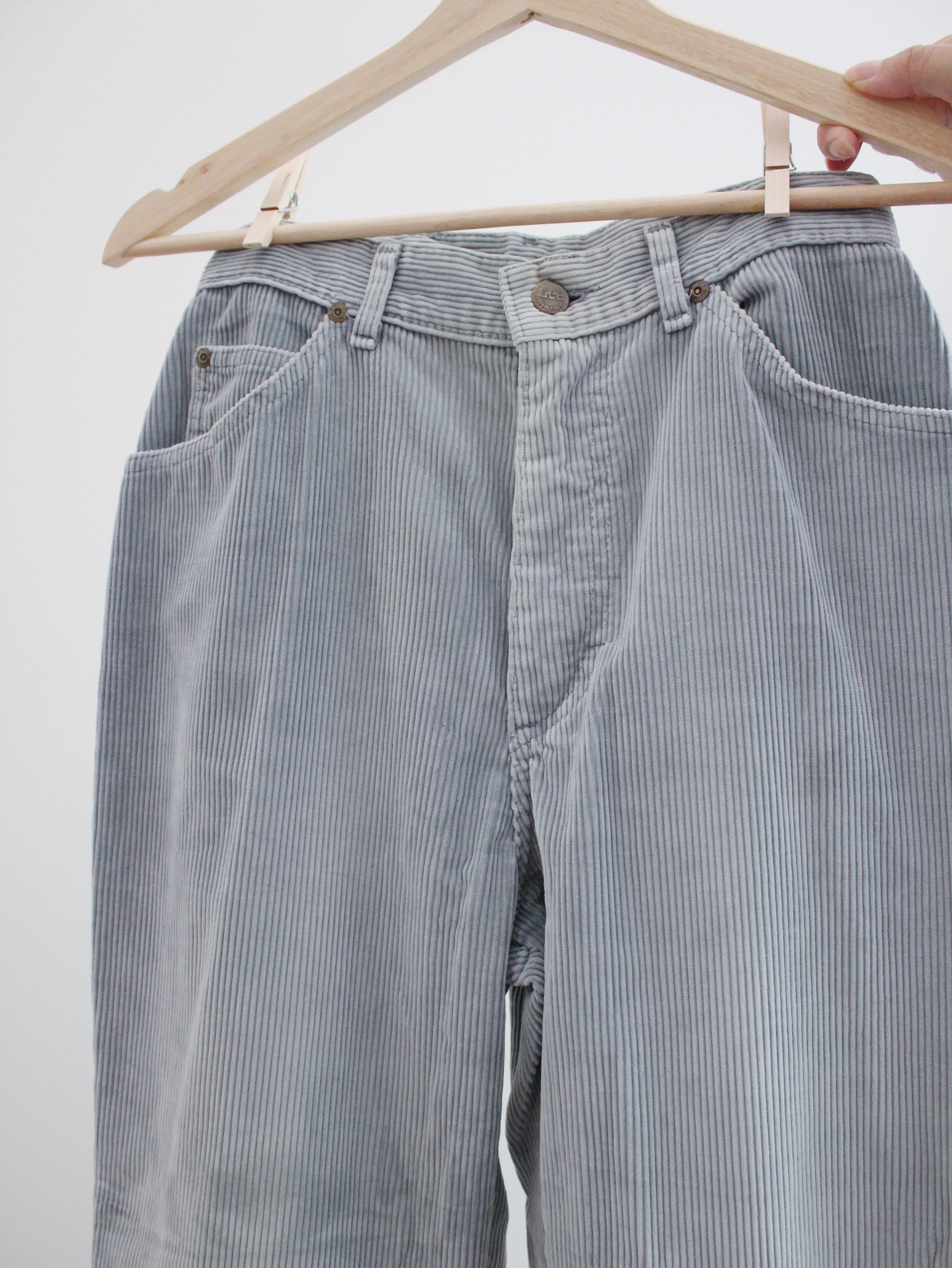 Lee Light Blue Corduriy Pants (26")