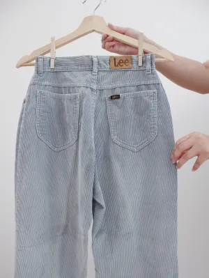Lee Light Blue Corduriy Pants (26")