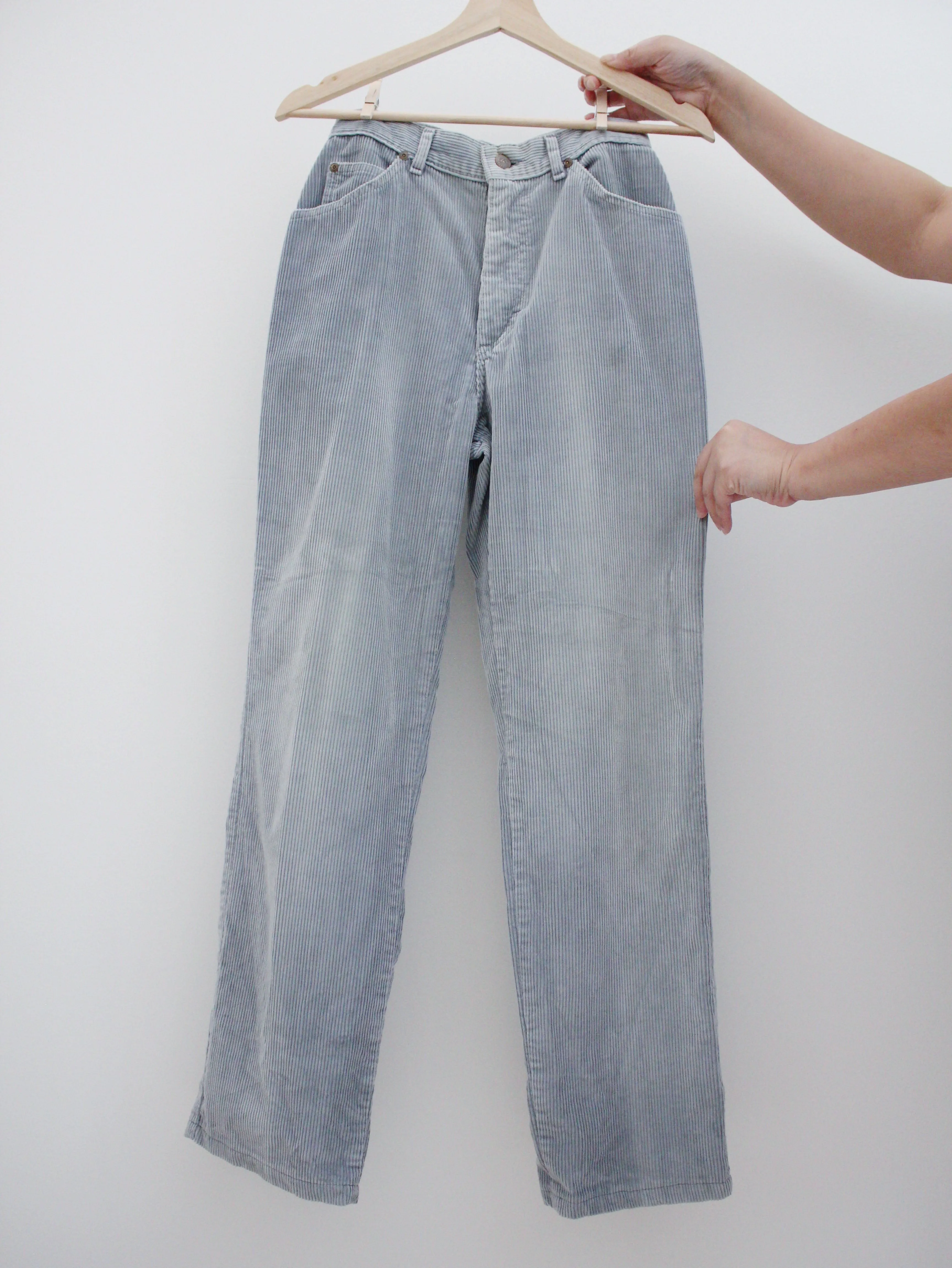 Lee Light Blue Corduriy Pants (26")