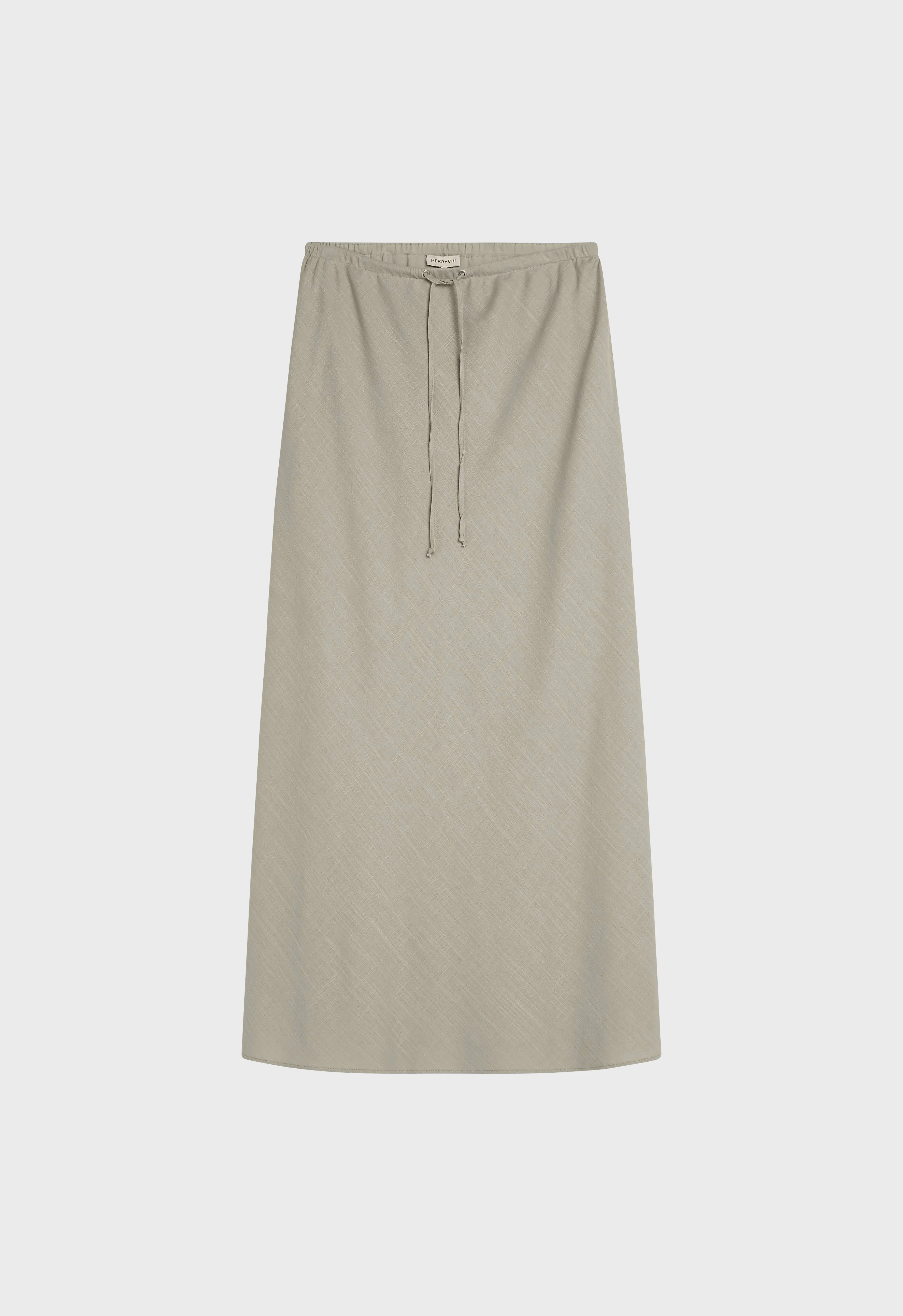 Linen Skirt | Light Sage