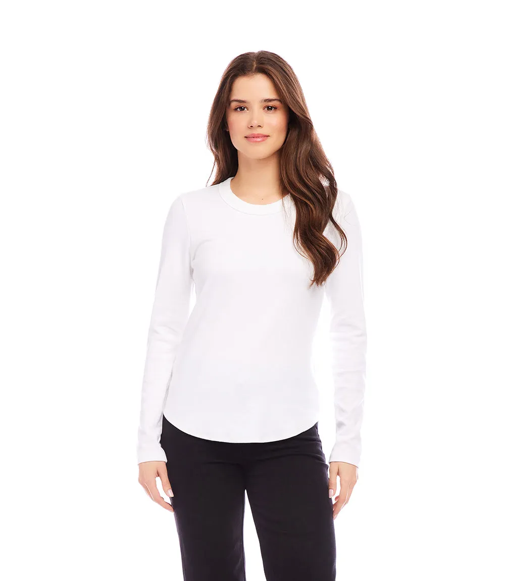 Long Sleeve Crew Neck Tee