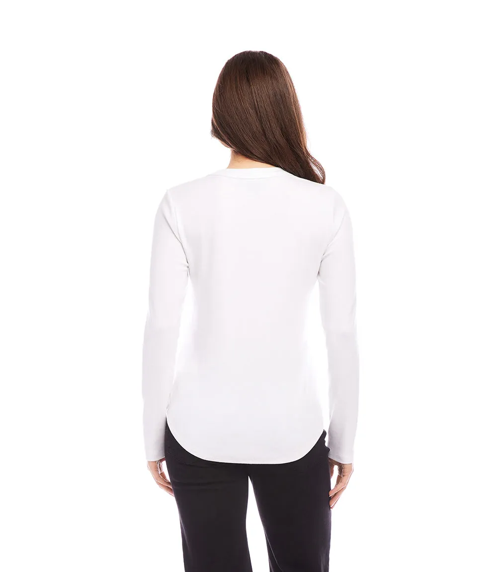 Long Sleeve Crew Neck Tee