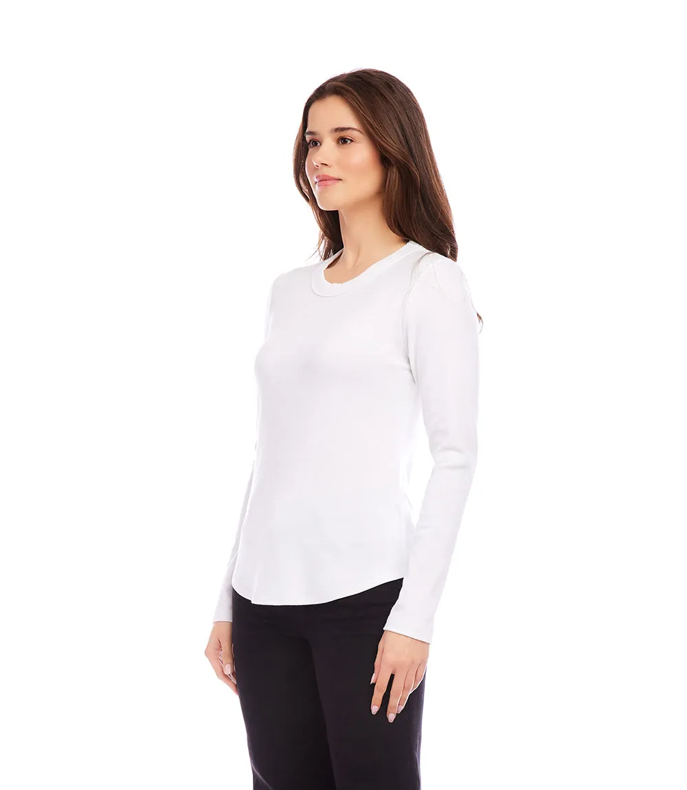Long Sleeve Crew Neck Tee
