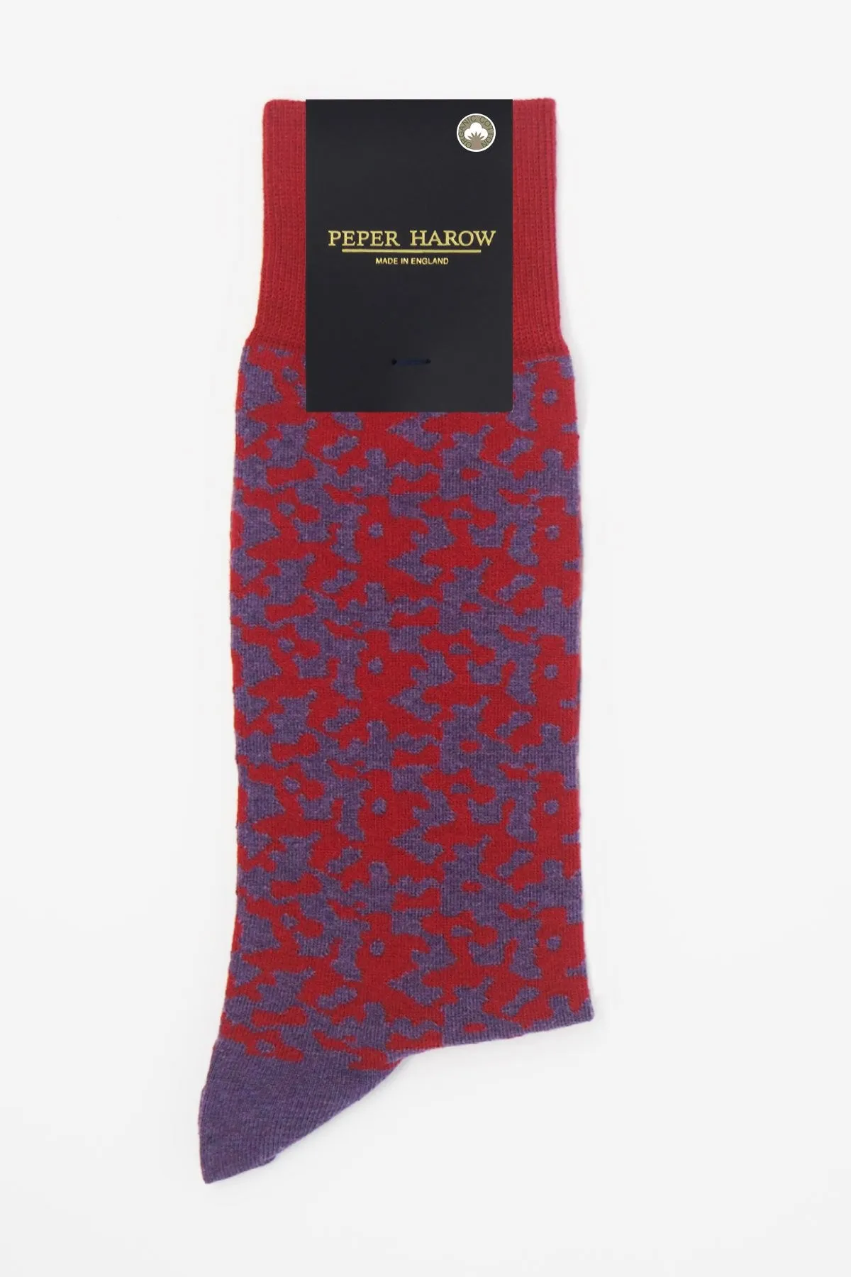 Maelstrom Organic Men's Socks - Red