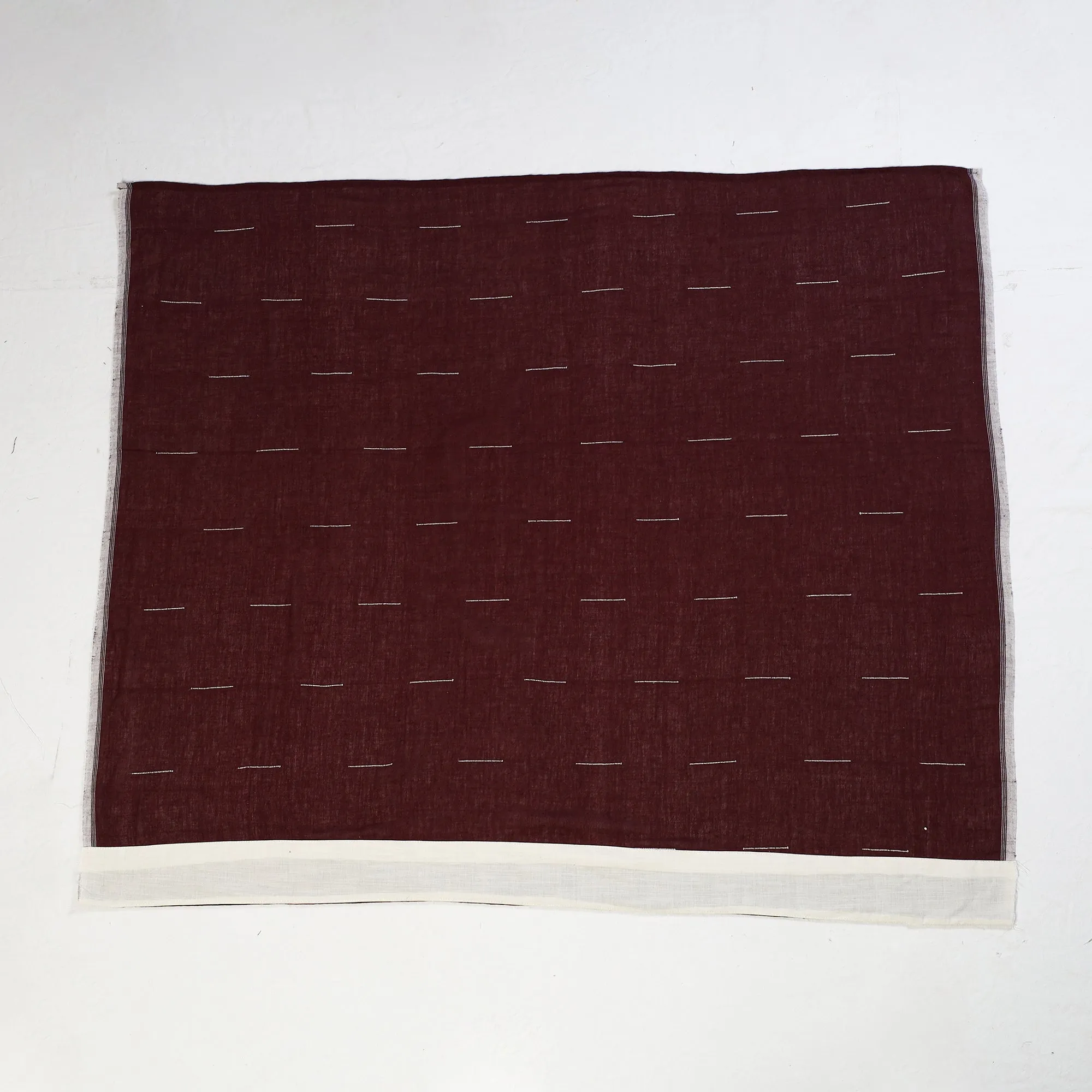 Maroon - Organic Kala Cotton Handloom Blouse Material