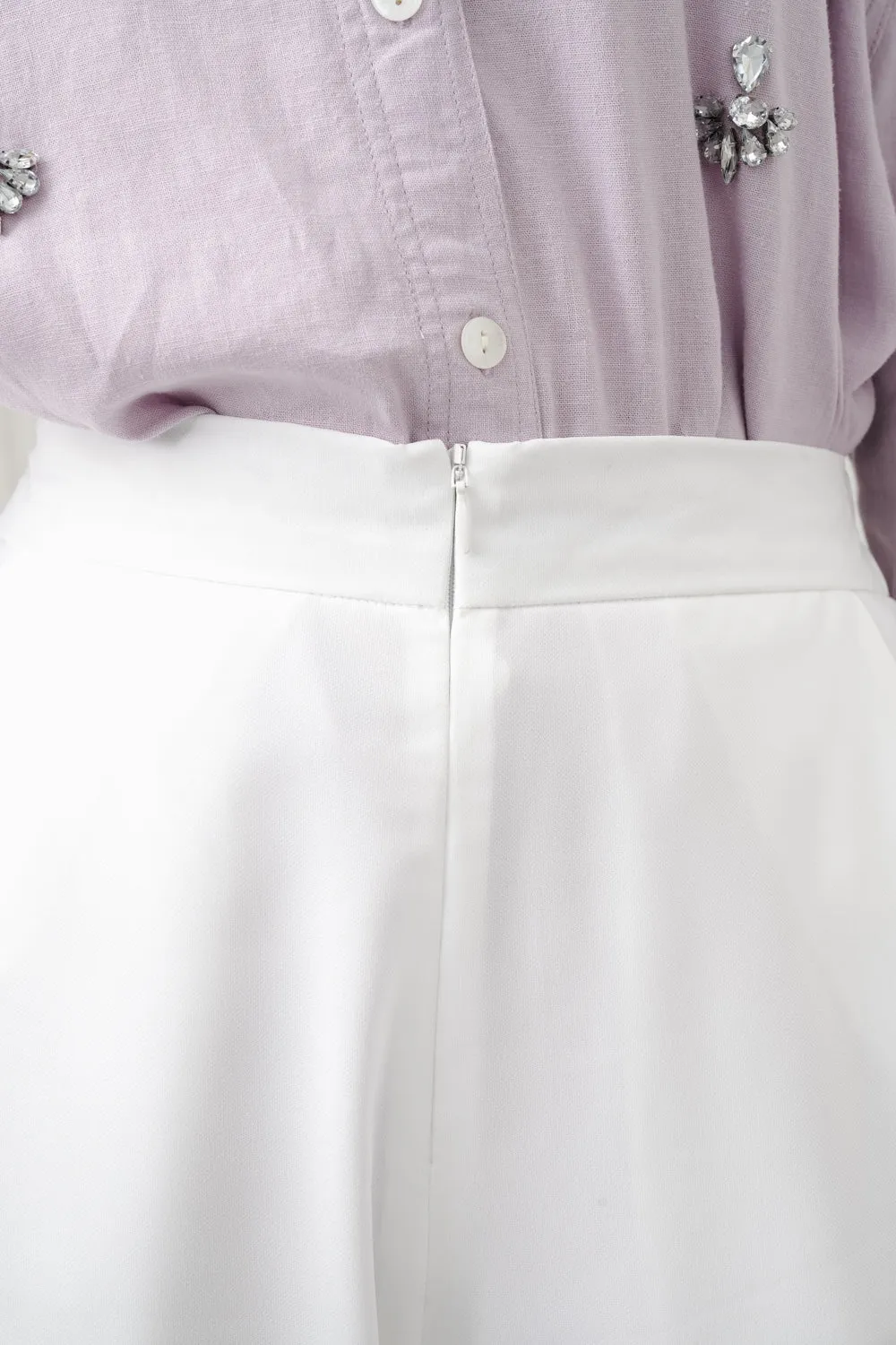 Mary Pants Ultra White