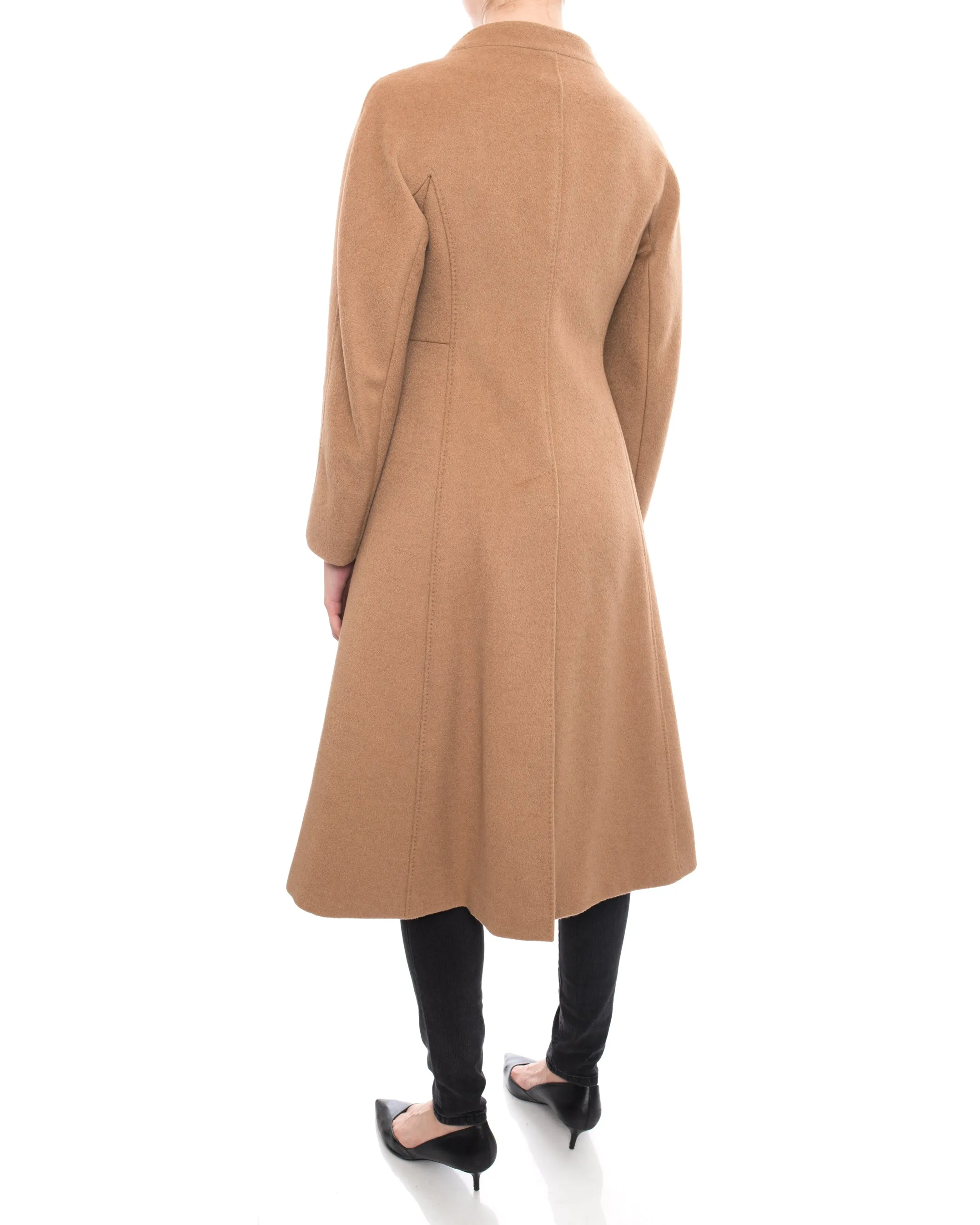 Max Mara Atelier Camel Wool Coat - 2