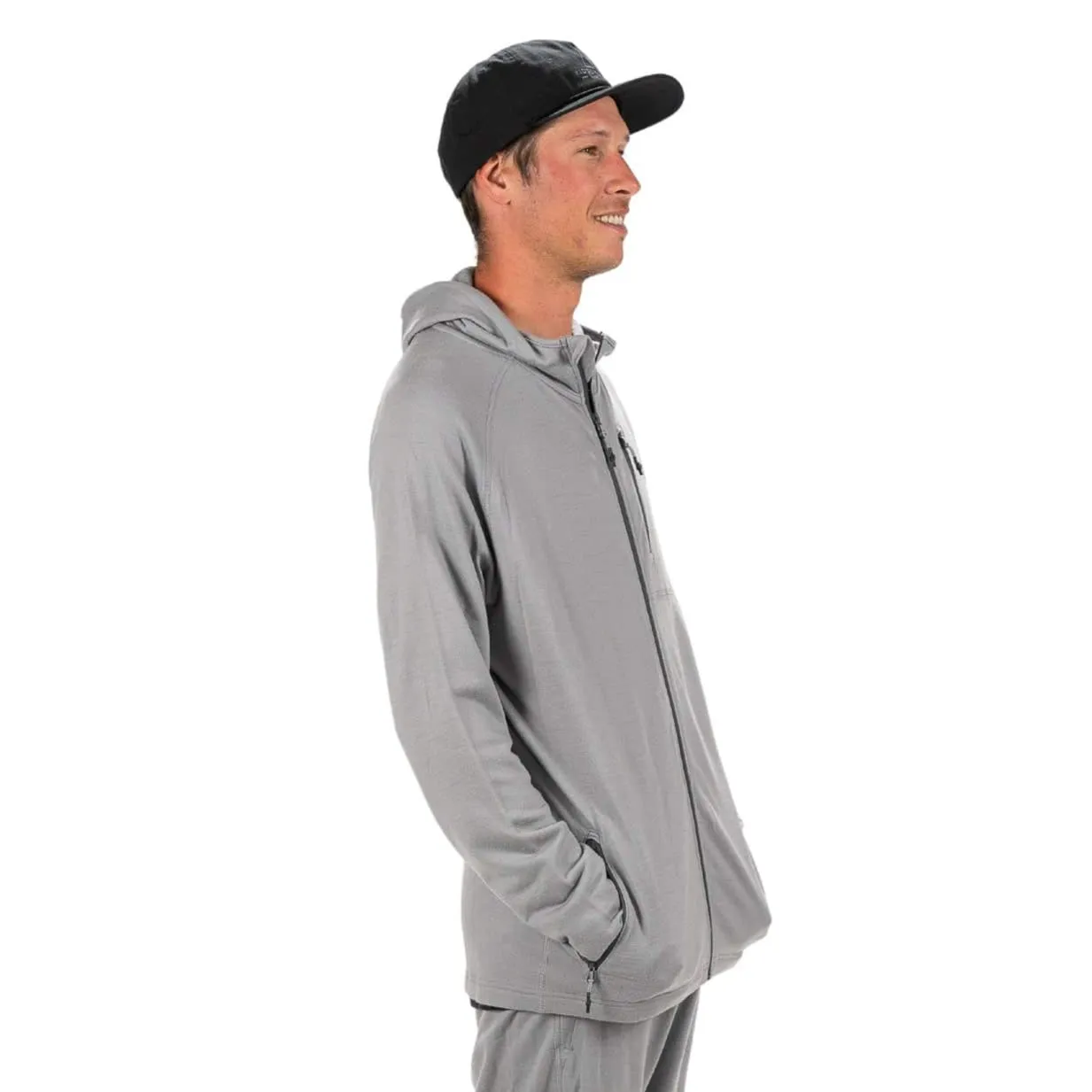Men's Hyde Merino Wool Hoodie Full Zip