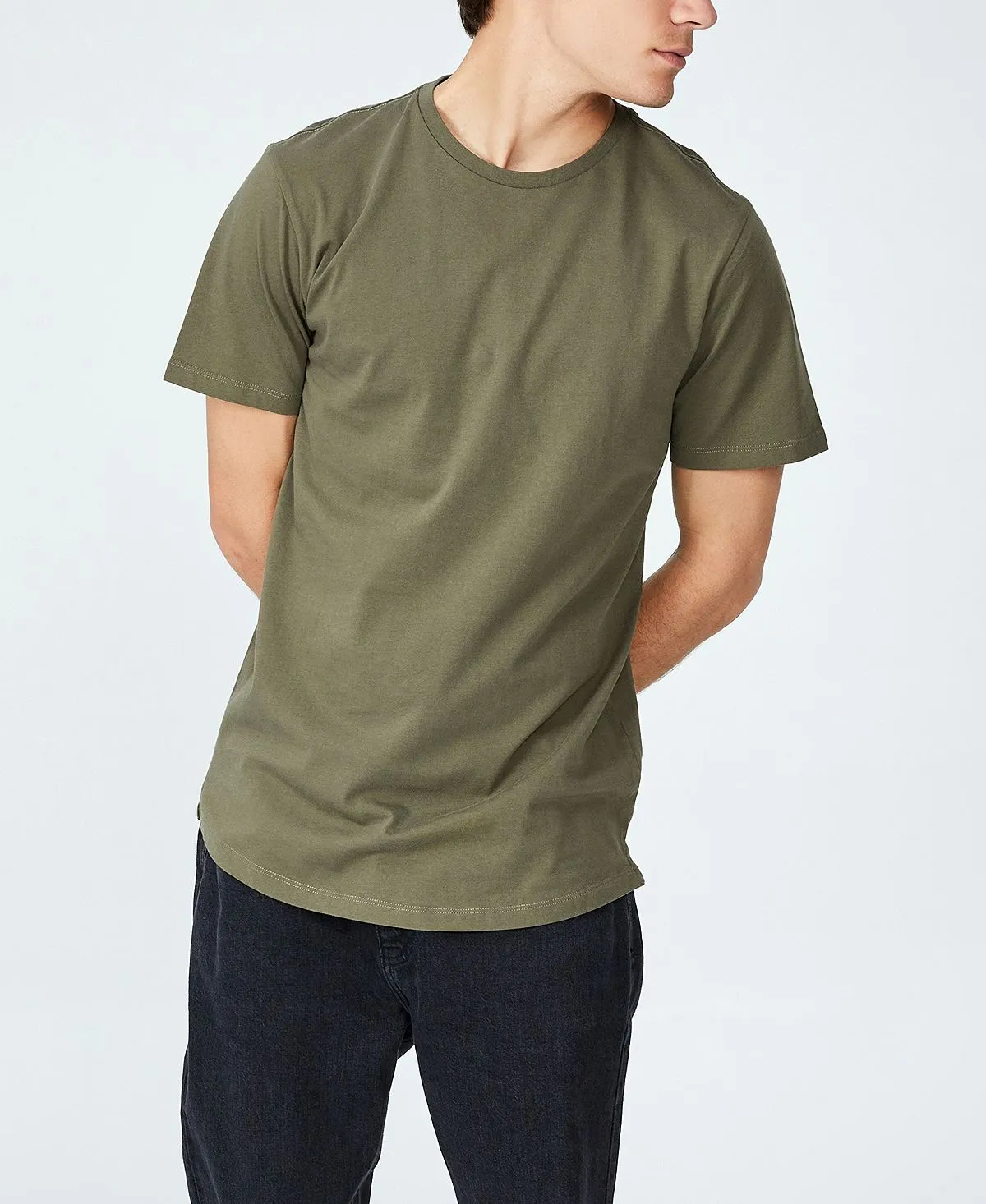 Men's organic long T-shirt COTTON ON, multi