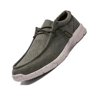 Men's Summer Canvas Espadrilles Breathable Casual Loafers | Plus Size