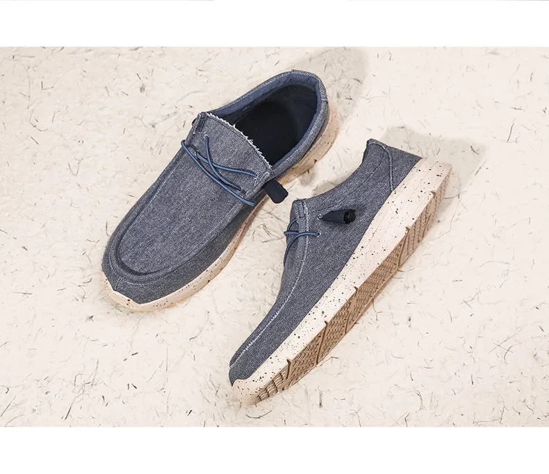 Men's Summer Canvas Espadrilles Breathable Casual Loafers | Plus Size