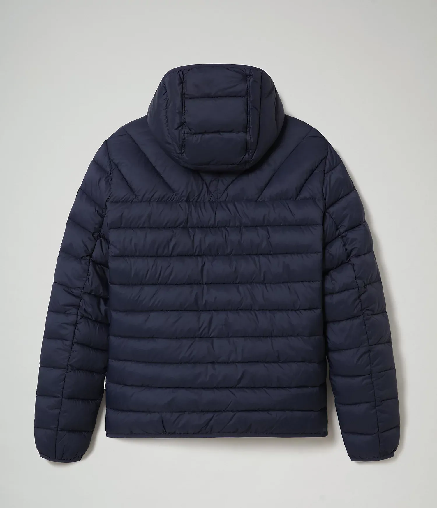 Napapijri Aerons Hood Quilted Puffer Jacket Blue Marine
