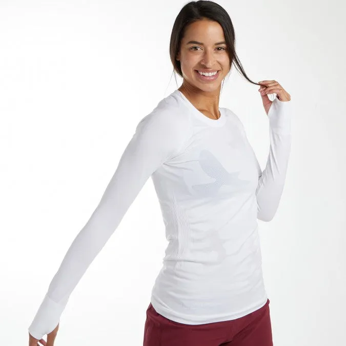 Oiselle | Flyte Long Sleeve | Women's | White