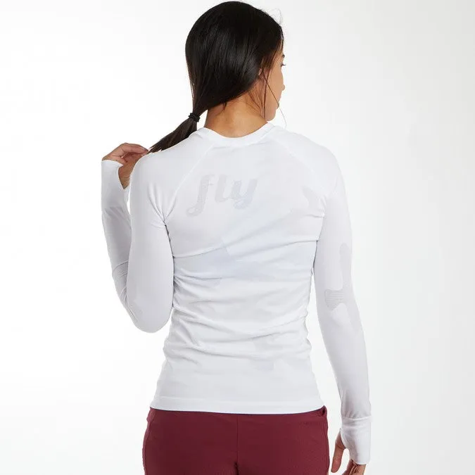 Oiselle | Flyte Long Sleeve | Women's | White