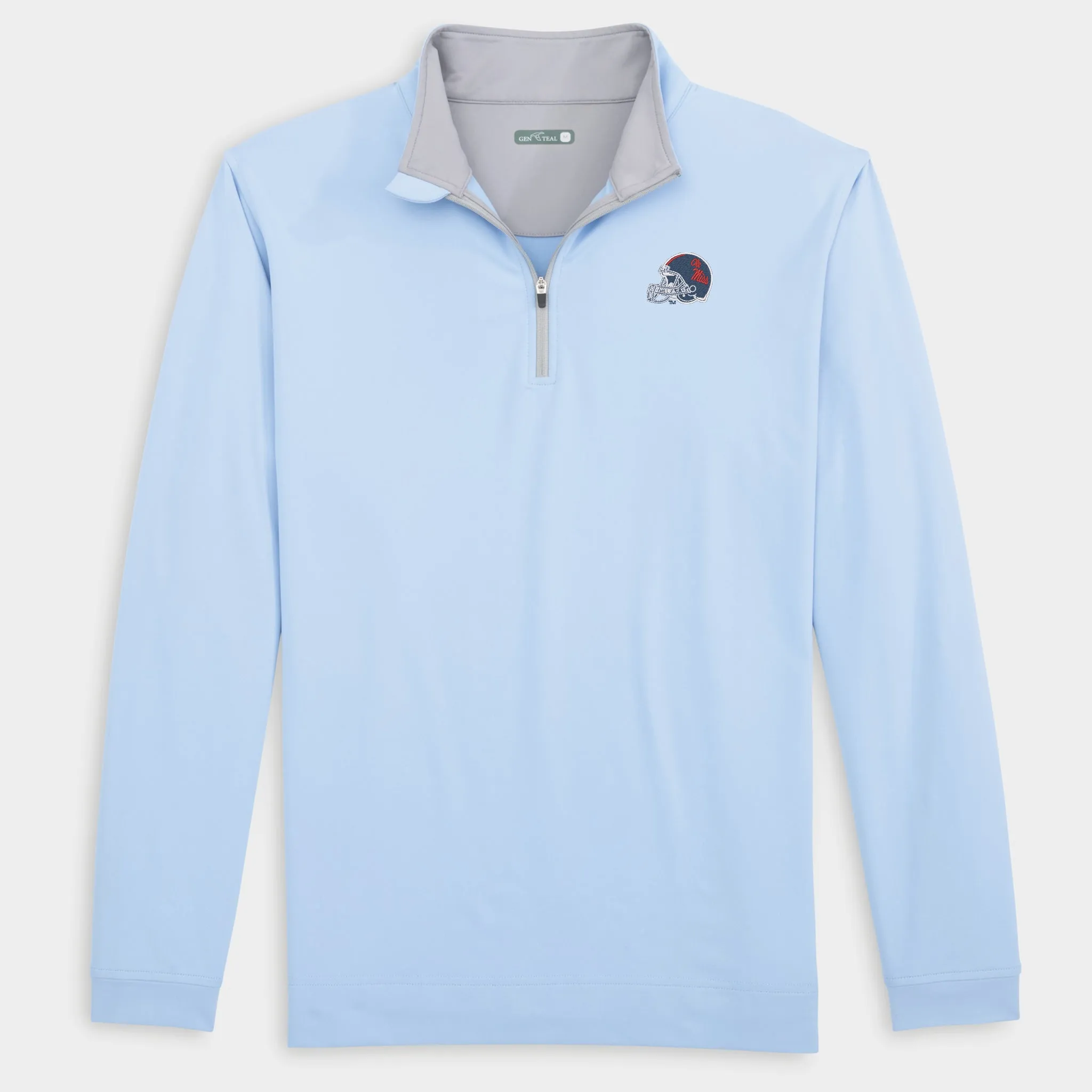Ole Miss Helmet Venture Performance Quarter-Zip