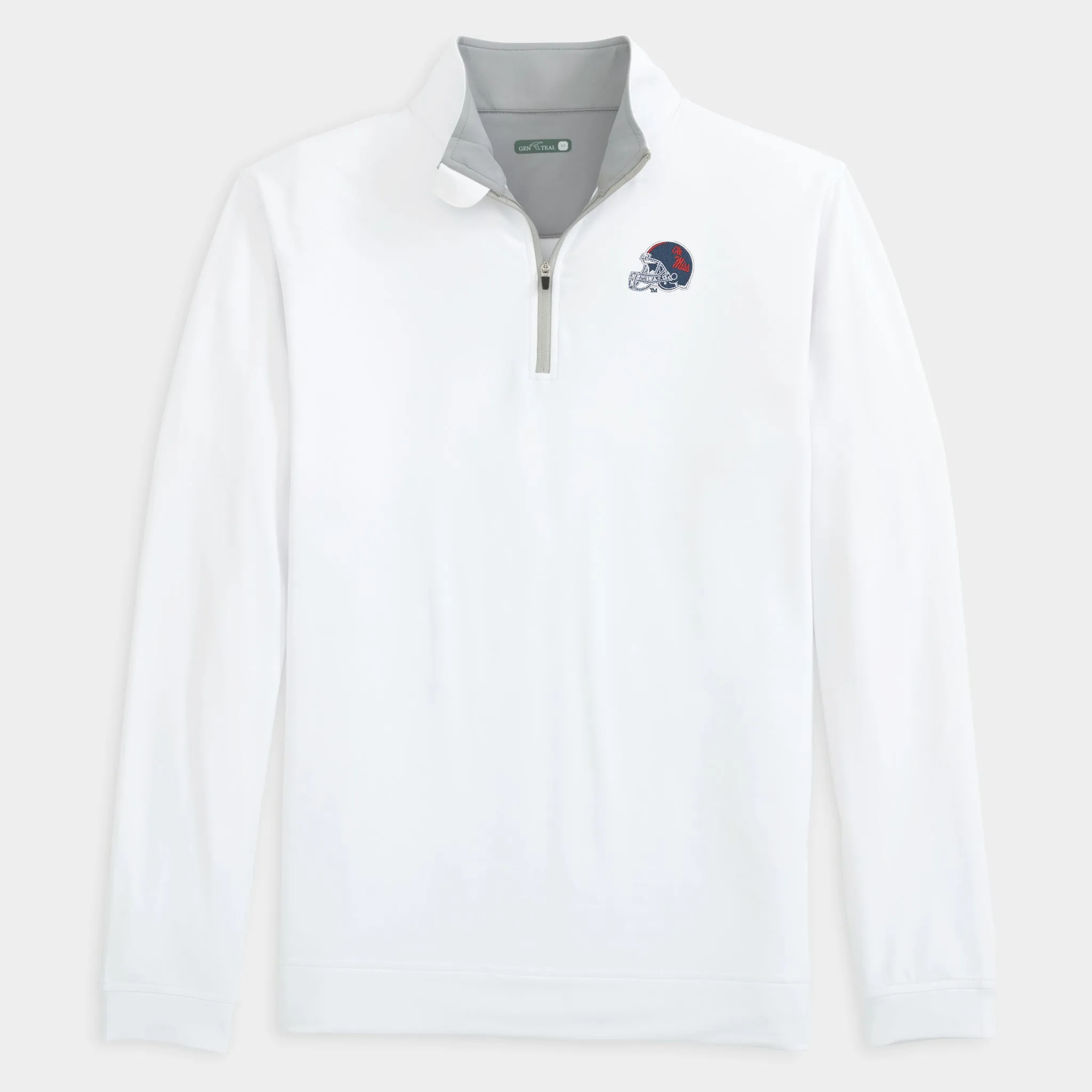 Ole Miss Helmet Venture Performance Quarter-Zip