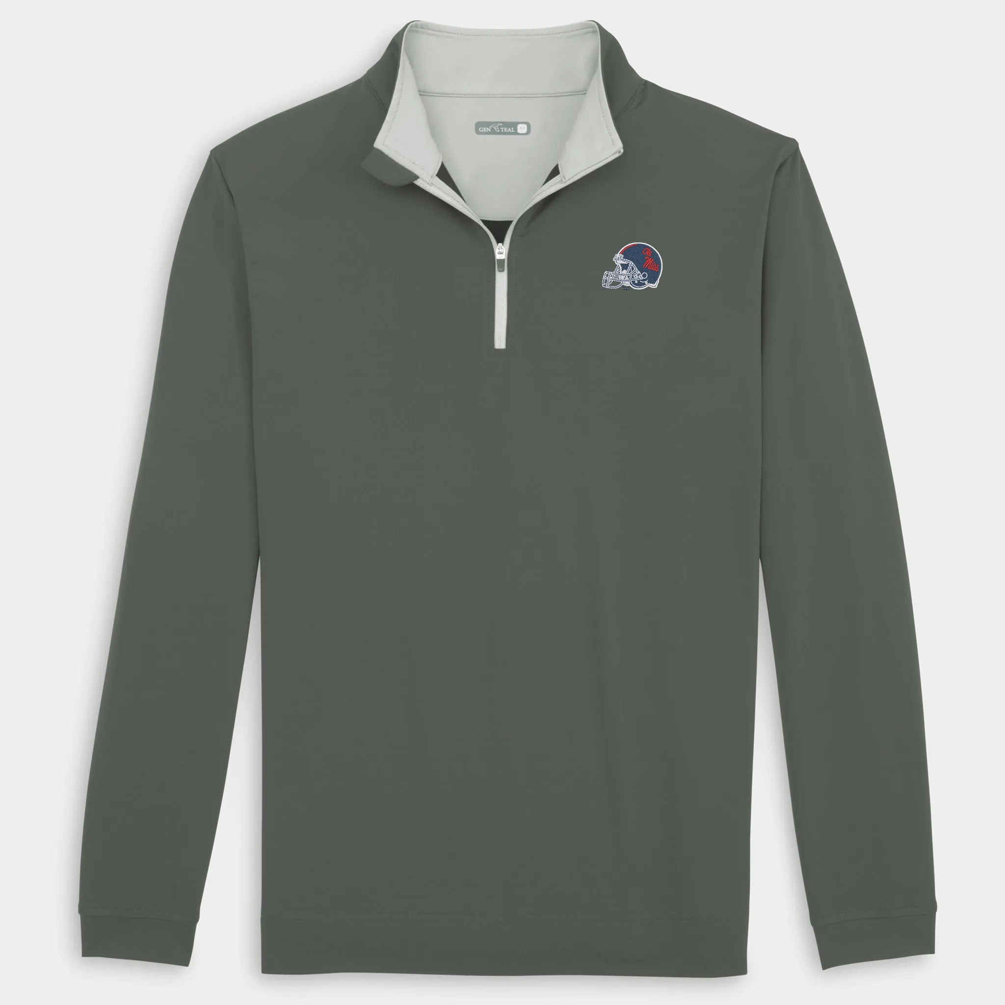Ole Miss Helmet Venture Performance Quarter-Zip