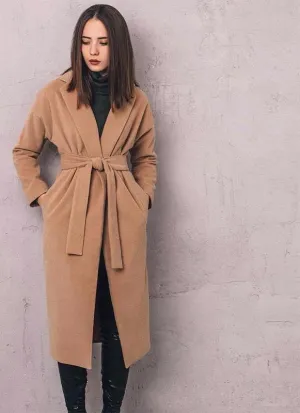 Open Long-Line Trench Coat