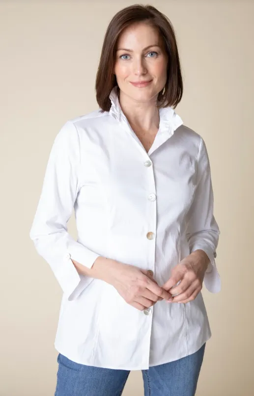 Perfect Travel Sculpted Collar - White