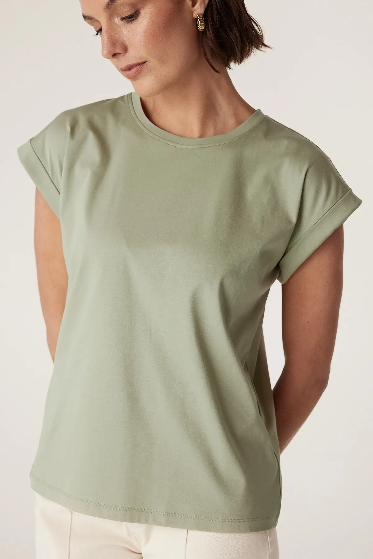 Pima Tee - Sage