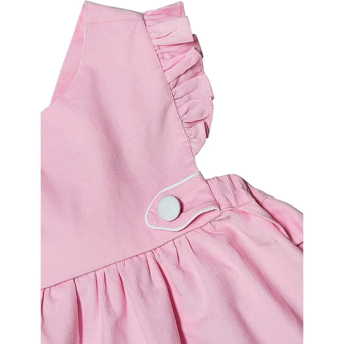 Pink Corduroy Dress