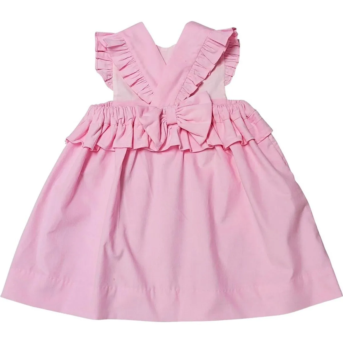 Pink Corduroy Dress