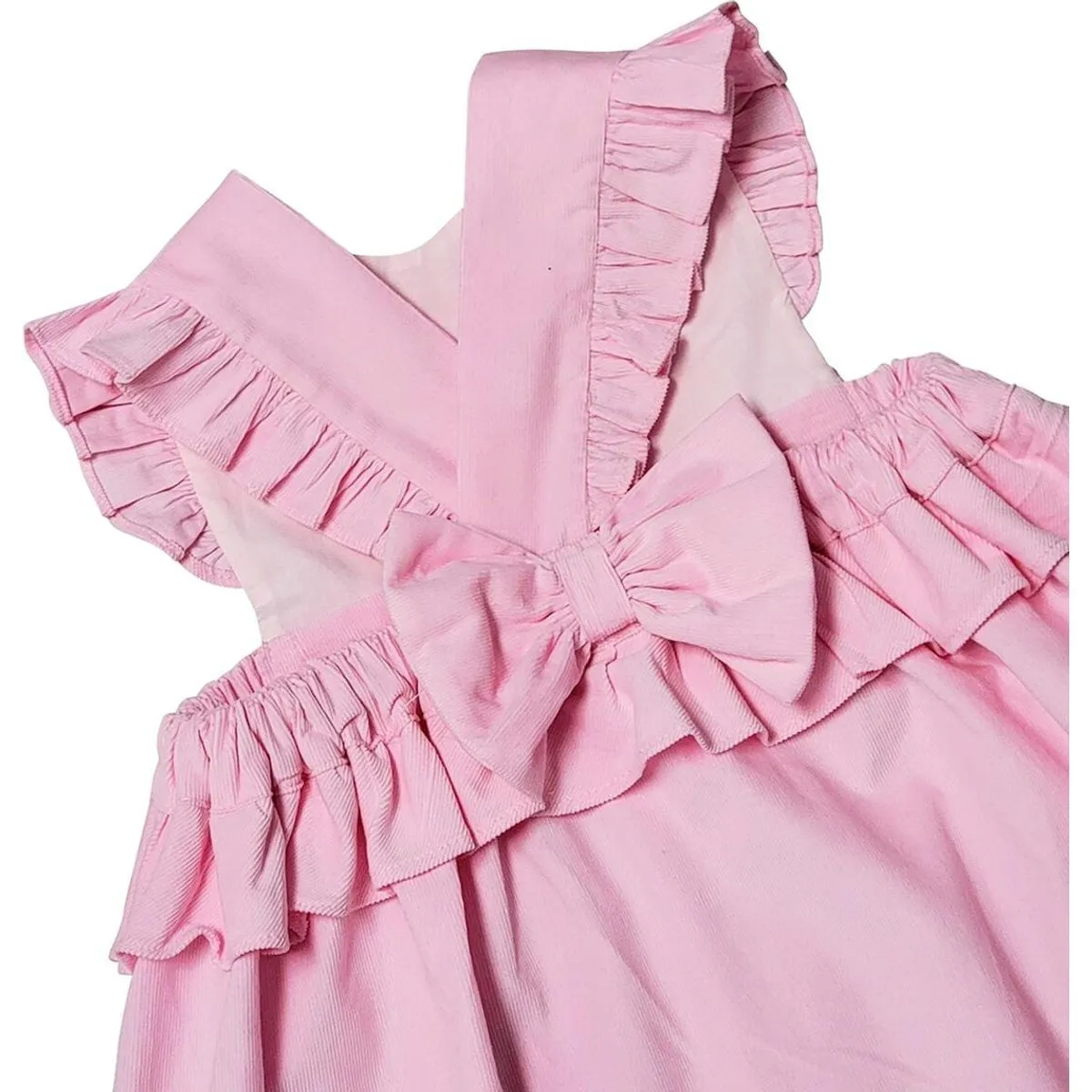 Pink Corduroy Dress