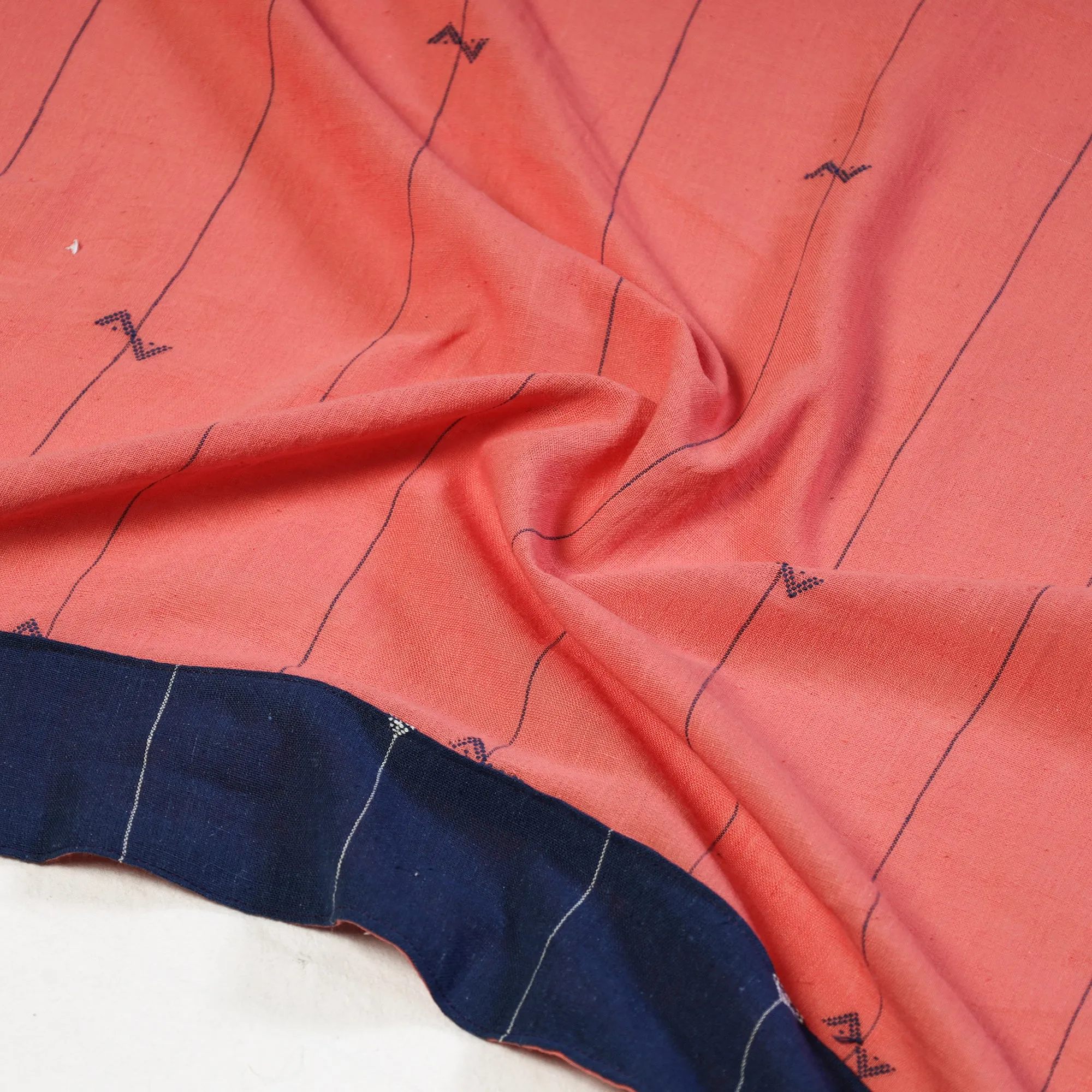 Pink - Organic Kala Cotton Handloom Blouse Material