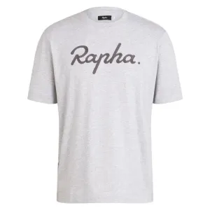 RAPHA Logo Tshirt - Grey/ Dark Grey