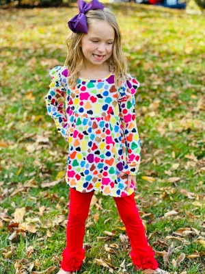 RG™ Rainbow Safari Ruffle Icing Leggings Set