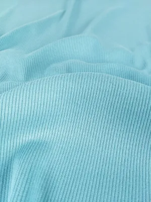 Ribbed Jersey Knit- Oceana