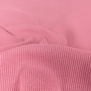 Ribbed Jersey Knit- Peony