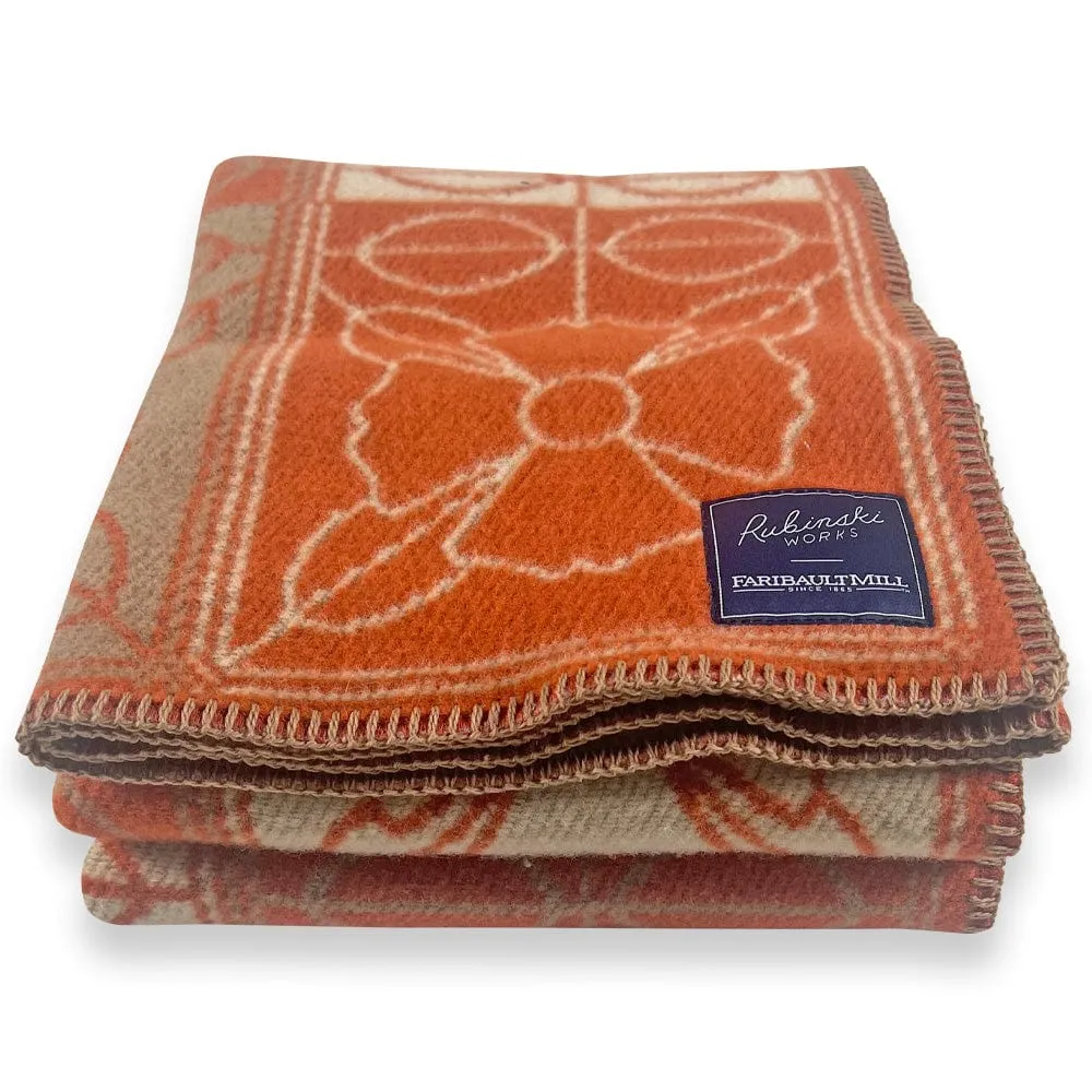 Rubinski Works Four Directions Flora Throw