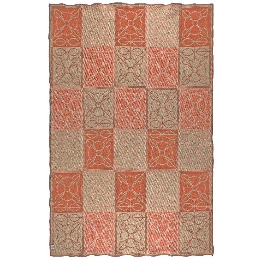 Rubinski Works Four Directions Flora Throw