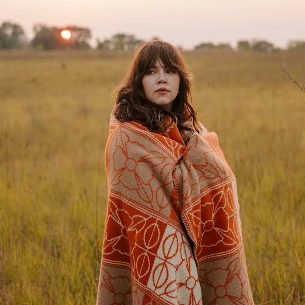 Rubinski Works Four Directions Flora Throw