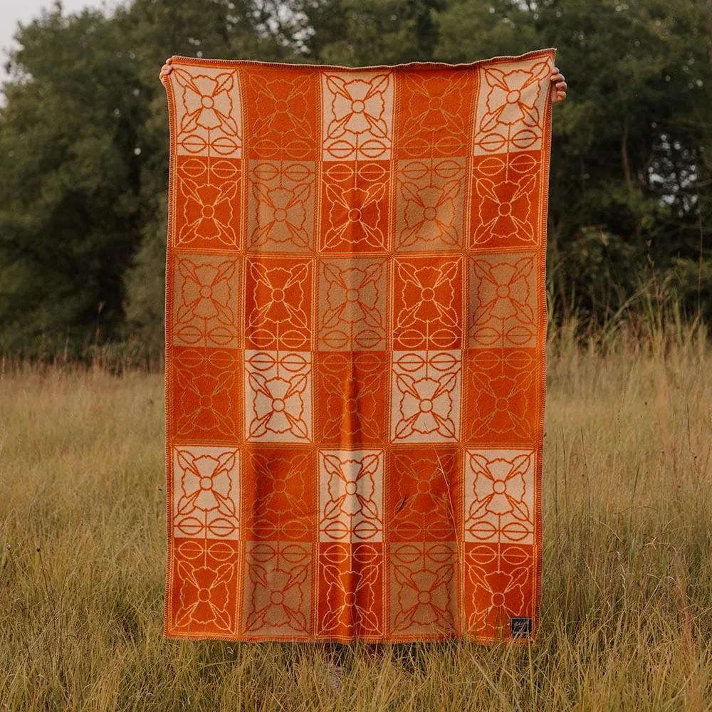 Rubinski Works Four Directions Flora Throw