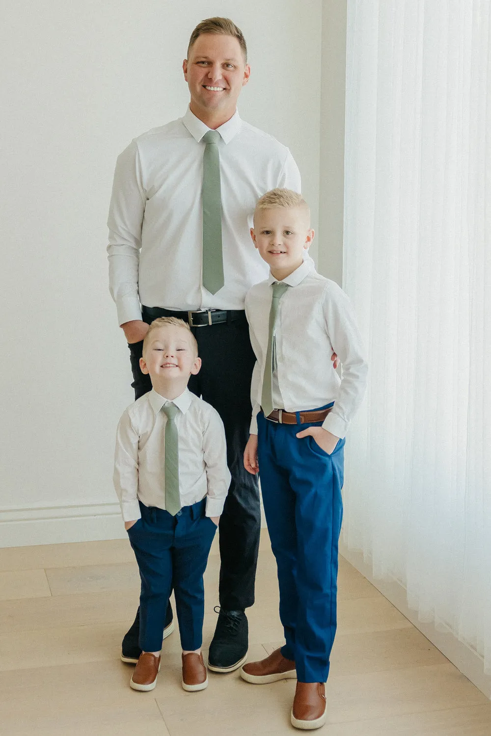 Sage Boys Tie