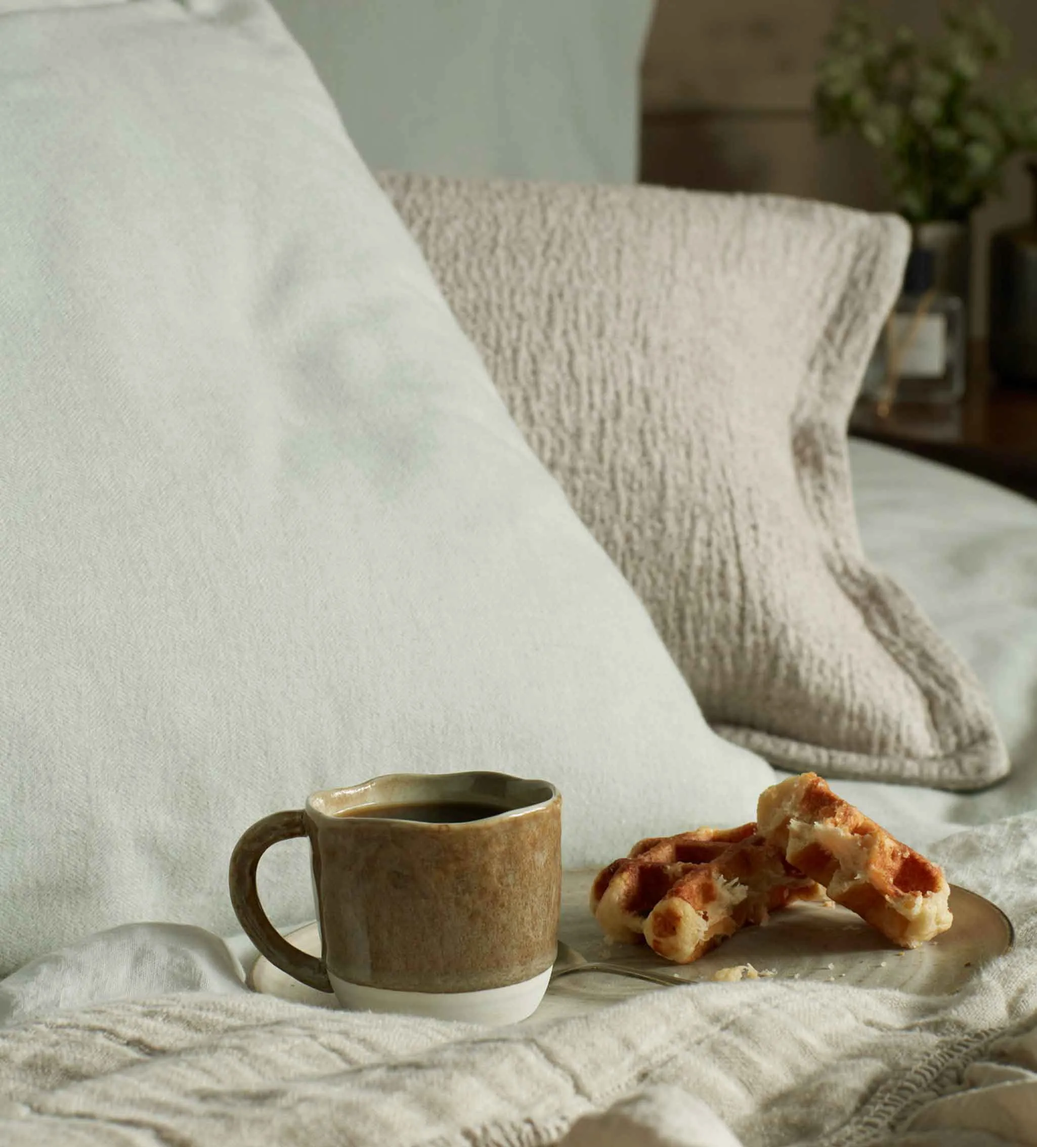 Soft Green Henry Brushed 100% Cotton Bed Linen