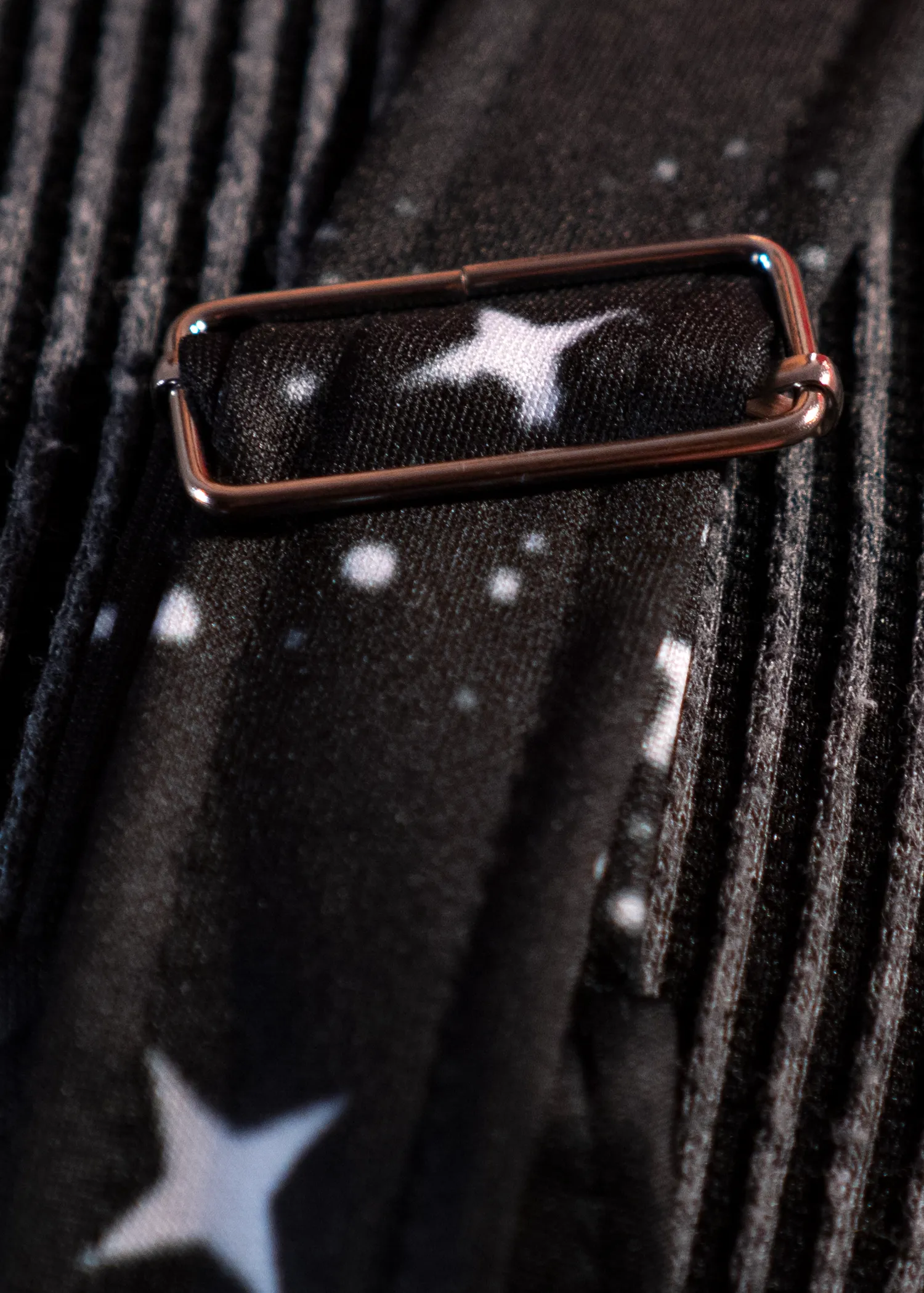 Star Print Overall Shorts