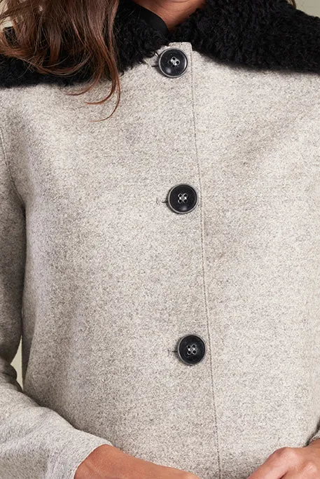 Toast Coat Alpaca & Wool Color Lluvia