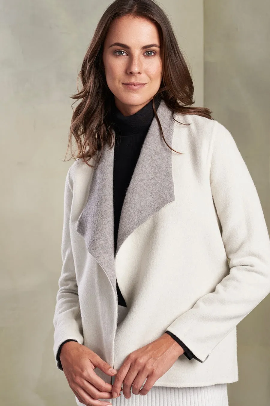 Toast Coat Alpaca & Wool Color Lluvia
