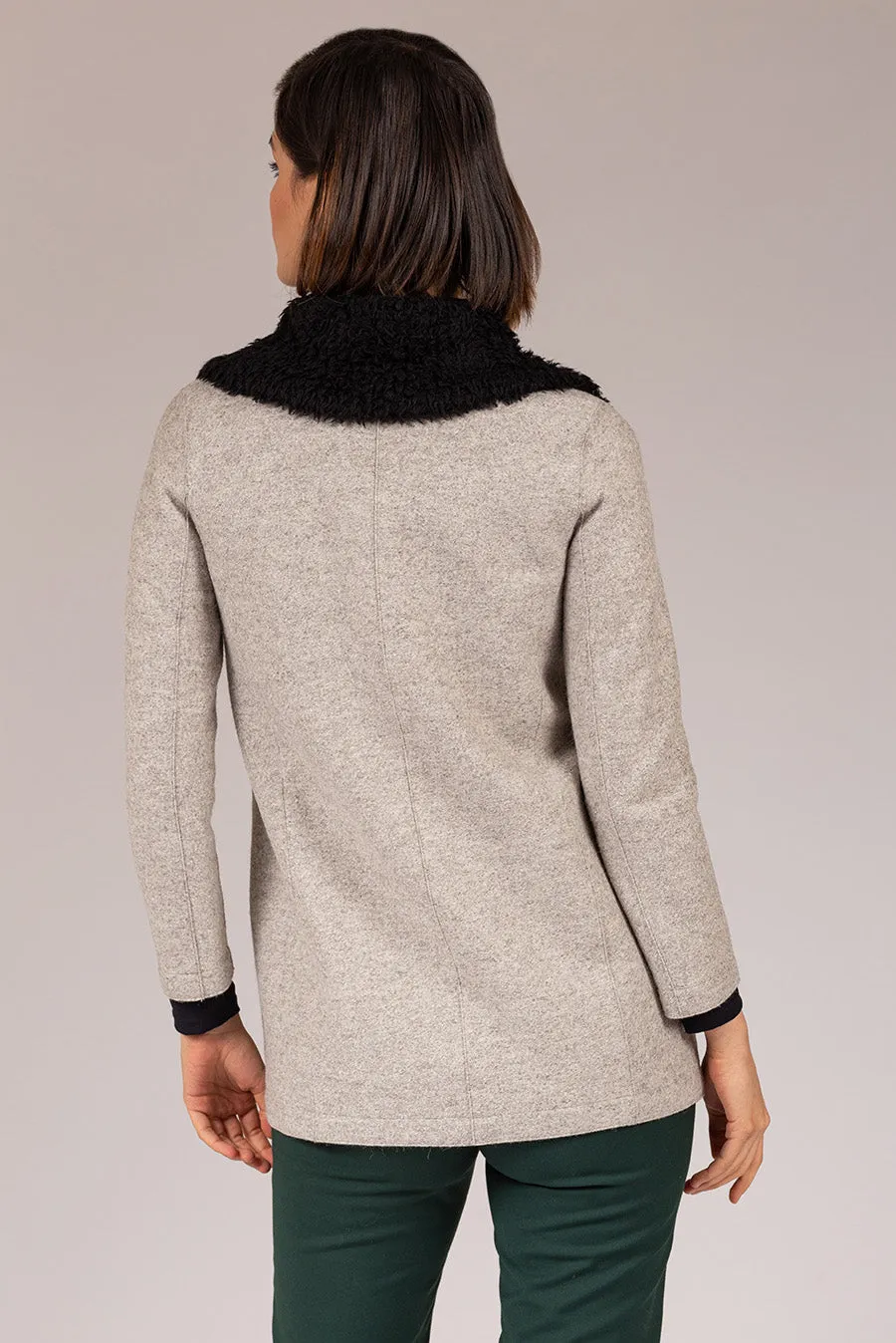 Toast Coat Alpaca & Wool Color Lluvia