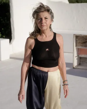 Tooth Tank - Organic Cotton Rib - Black